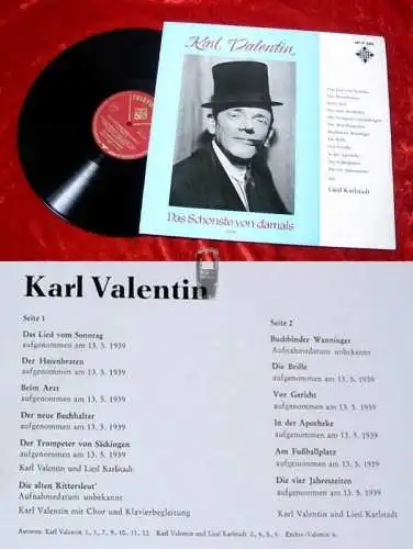 LP Karl Valentin: Das Schönste von damals 1939/P-508