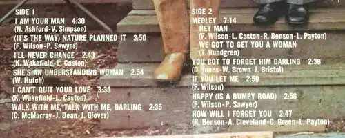 LP Four Tops: Nature Planned It (Tamla Motown 1C 062-93 402) D 1972