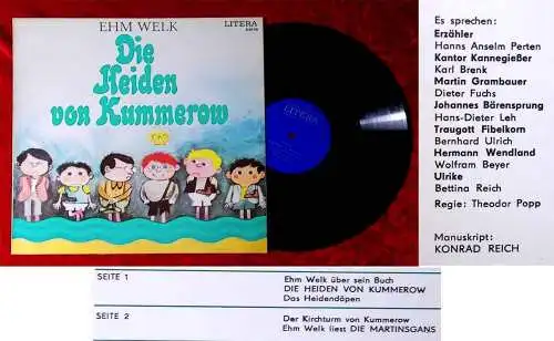 LP Die Heiden von Kummerow (Ehm Welk) (Litera 860 116) DDR