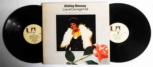 2LP Shirley Bassey: Live at Carnegie Hall (United Artists USD 301/2) UK 1973