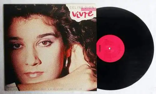 LP Celine Dion: Vivre (Carrere 6.26833 AP) D 1988