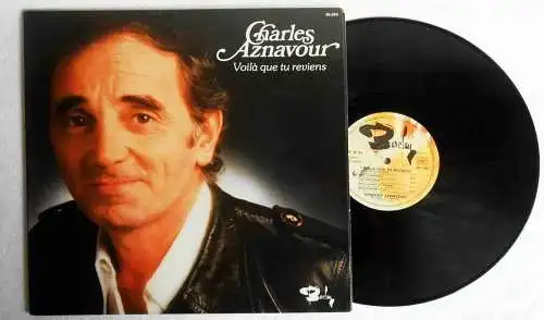 LP Charles Aznavour: Voila que tu reviens (Barclay 90.053) F 1976