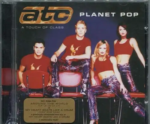 CD ATC - A Touch of Class: Planet Pop (BMG) 2000
