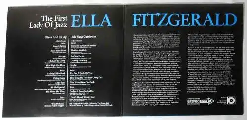 2LP Ella Fitzgerald: Blues And Swing / Gershwin Songs (Dt. Schallplattenclub)
