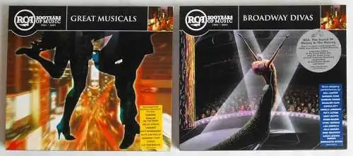 2 CD´s  Great Musicals on RCA  - Sammlung -