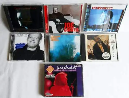 8 CD´s  Joe Cocker  - Sammlung -