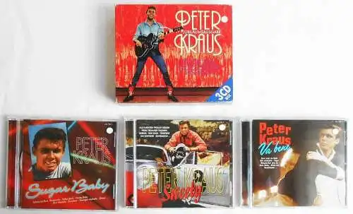 3CD Box Peter Kraus - Jubiläumsausgabe - (Spectrum)