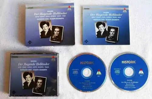 2CD Box Wagner Der fliegende Holländer Keilberth Bayreuth 1955 (Teldec)
