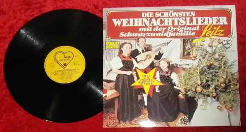 LP Original Schwarzwaldfamilie Seitz: Die schönsten Weihnachtslieder (Herz) D 82