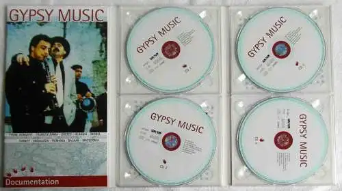 4CD Set Gypsy Music from Hungary Transsylvania Greece Alabania Serbia Turkey...