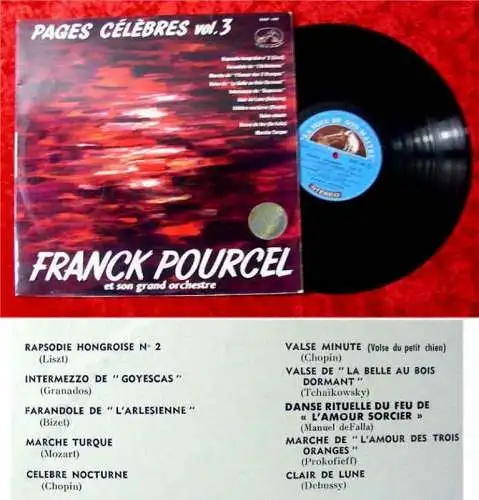 LP Franck Pourcel Pages Celebres Vol 3