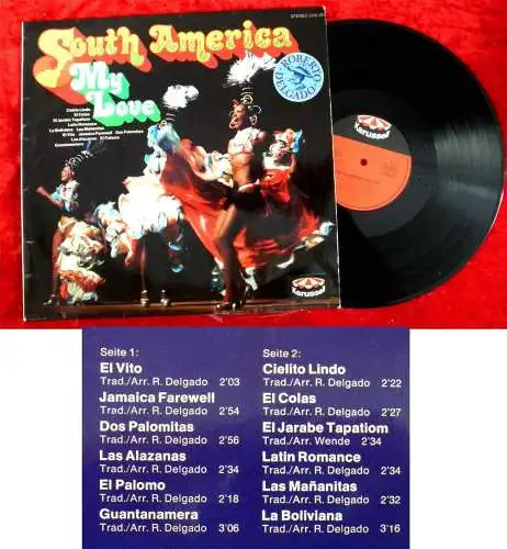 LP Roberto Delgado: South America, My Love (Karussell 2430 261) D 1973