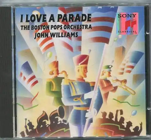 CD John Williams & Boston Pops: I Love A Prade (Sony) 1991