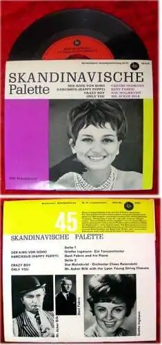 EP Skandinavische Palette mit Siw Malmkvist Grethe Ingm