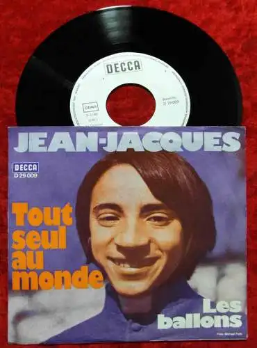 Single Jean Jacques: Tout Seul Au Monde (Decca D 29 009) D  Promo
