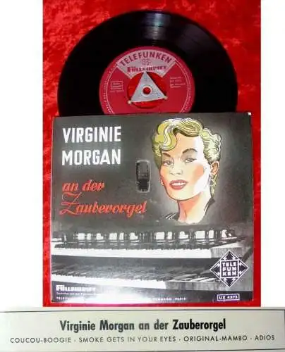 EP Virginie Morgan an der Zauberorgel