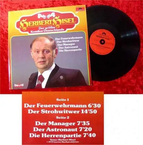 LP Herbert Hisel Der größte Komiker Deutschlands