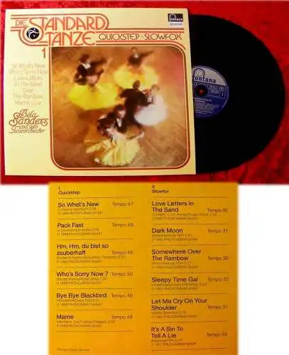 LP Bela Sanders: Standardtänze 1 Quickstep - Slowfox (Fontana) D