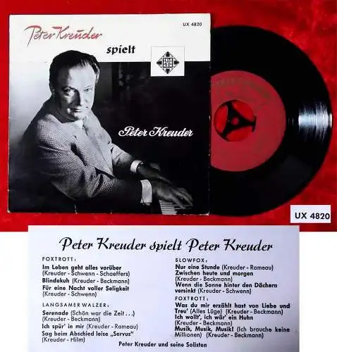 EP Peter Kreuder spielt Peter Kreuder (Telefunken UX 4820) D