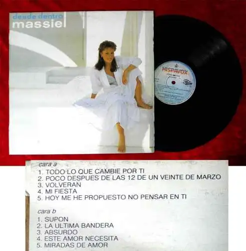 LP Massiel: Desde Dentro (Hispavox FR-1107) Spanien 1988