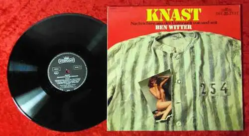 LP Ben Witter: Knast - Nachrichten aus der Unterwelt (Intercord 26 580-1) D 1976