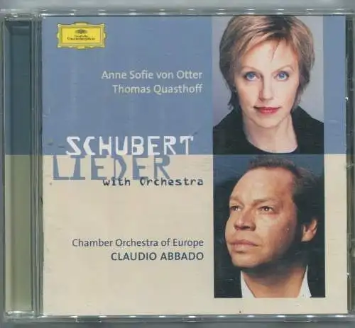CD Anne Sophie Von Otter / Thomas Quasthoff: Schubert Lieder (DGG) 2003