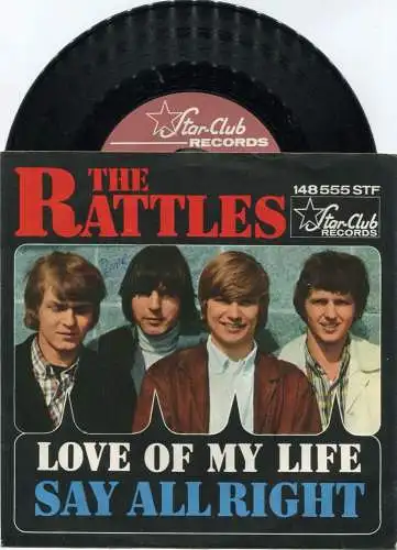 Single Rattles: Love Of My Life (Star Club 148 555 STF) D 1966