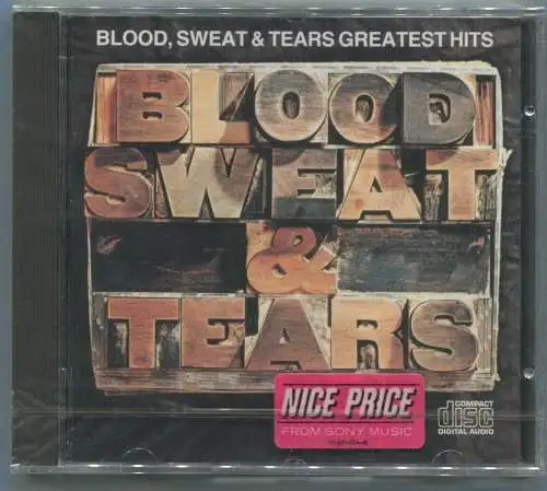 CD Blood Sweat & Tears: Greatest Hits (CBS)