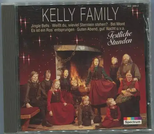 CD Kelly Family: festliche Stunden (Spectrum)