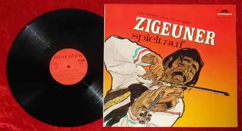LP Matyi Csanyi Ensemble: Zigeuner spielt auf! (Polydor Discoton 75 327) D 1966