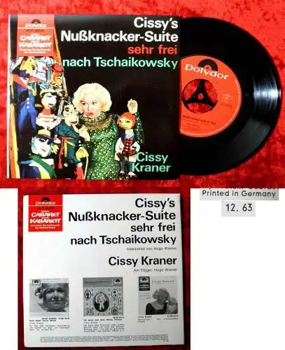 EP Cissy Kraner: Cissy´s Nussknacker-Suite (Polydor HiFi 50 029) D 1963