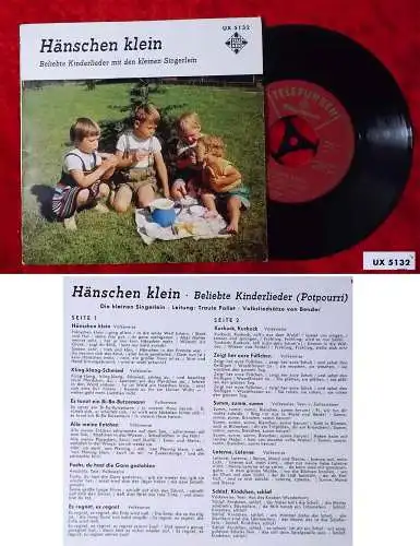 EP Die kleinen Singerlein: Hänschen klein (Telefunken UX 5132) D