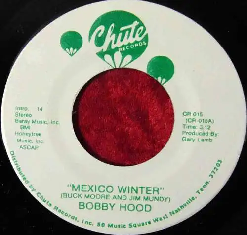 Single Bobby Hood: Mexico Winter (Chute 015) US