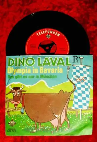 Single Dino Laval: Olympia in Bavaria (Telefunken U 56 099) D 1972
