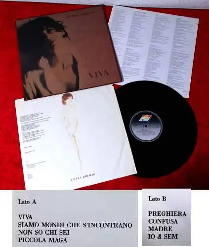 LP Angela Baraldi: Viva (Ariola 211093) D 1990