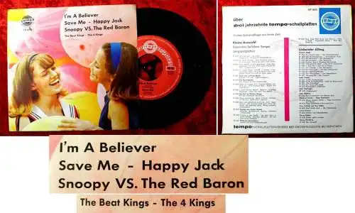 EP Beat Kings & 4 Kings: I´m a Believer + 3 (Tempo EP 4275) D 1966