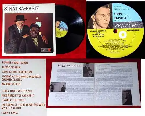 LP Frank Sinatra & Count Basie: Sinatra - Basie (Reprise R9-1008) US 1961