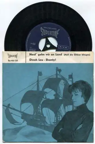 Single Georg Stern: Heut gehn wir an Land / Dinah Lou (Startone 45-131) D