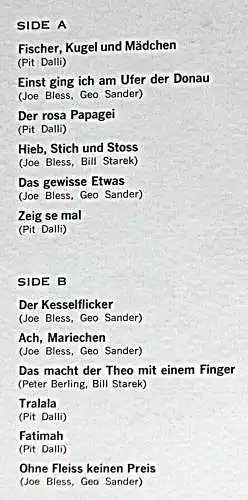 LP Peter Lauch: Für Spiesser verboten Nr. 2 (Fiesta FLPS 1577) US