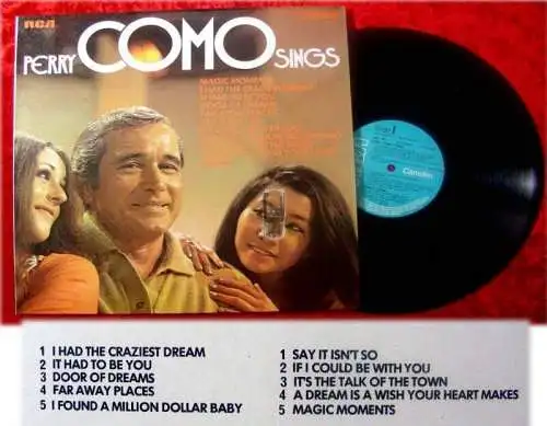 LP Perry Como Sings