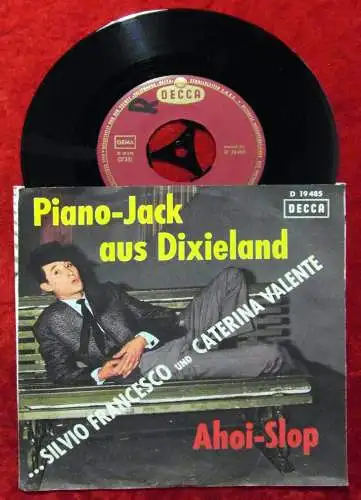 Single Silvio Francesco & Caterina Valente: Piano Jack aus Dixieland (Decca) D