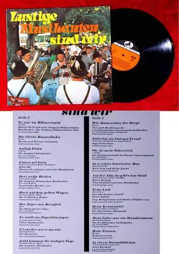 LP Lustige Musikanten sind wir (Marcato 63 064) D