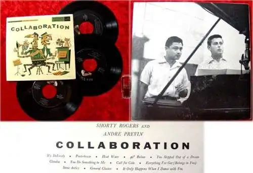 3EP Album Shorty Rogers & Andr? Previn: Colloboration