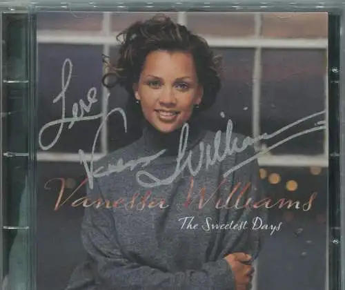 CD Vanessa Williams: The Sweetest Days (Mercury) 1994 Signiert