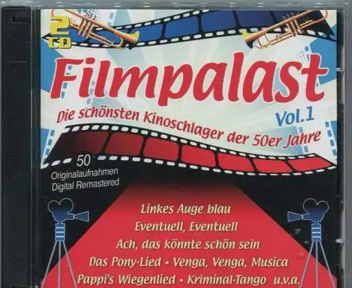 2CD Filmpalast Vol. 1 (Koch) 2011 50 Kinoschlager der 1950er Jahre
