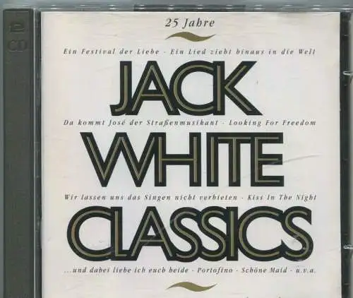2CD Jack White Classics (25 Jahre Hits Im Instrumental Supersound) (White) 1993