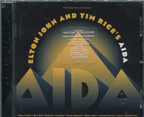 CD Elton John & Tim Rice´s AIDA (Mercury) 1999 feat Tina Turner Spice Girls....
