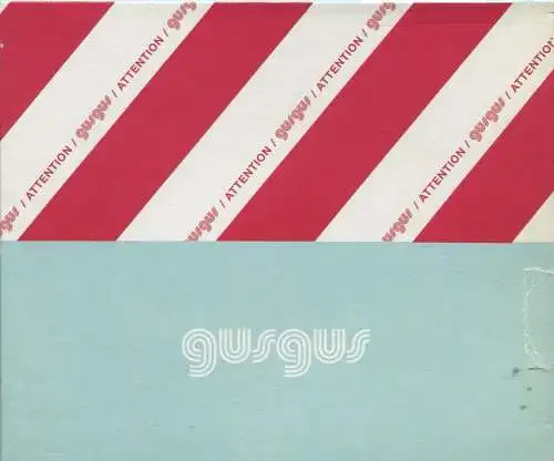 CD Gusgus: Attention (Zomba) (2002)