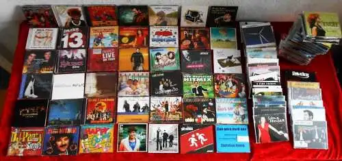 128 Maxi CD´s & More - Rock/Pop/Schlager/Hitmixe