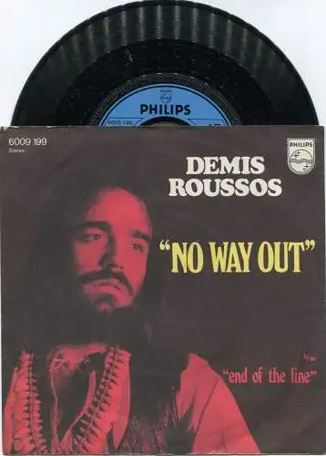 Single Demis Roussos: No way Out (Philips 6009 199) D